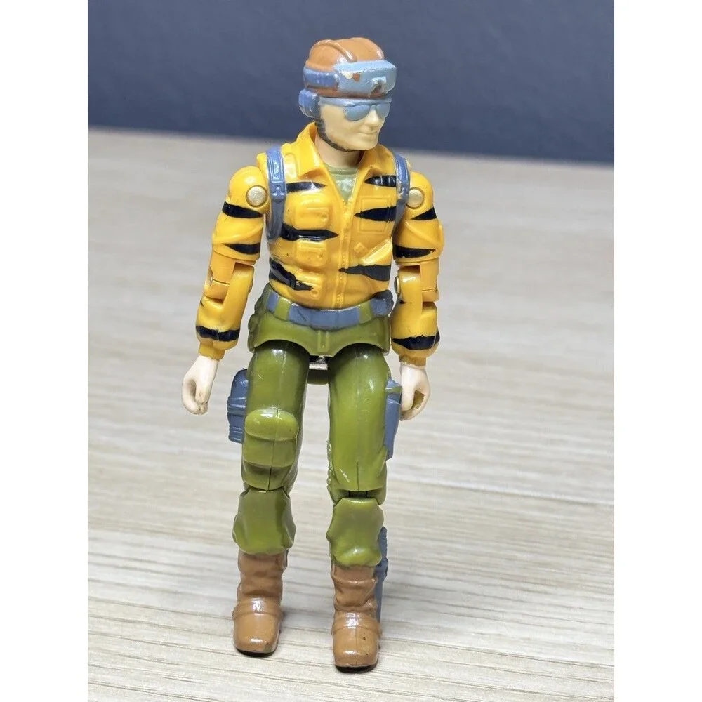 Vtg 1988 GI Joe Hasbro Tiger Force Lifeline Figure & 1990 Joe Freefall ARAH 90s